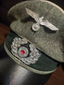 Фуражка вермахт  розміри .58. 59