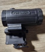 Коліматорний приціл + Магніфер (збільшувач) Holosun HS512C + HM3XT