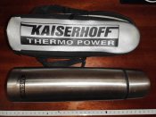 Термос нержавейка Kaiserhoff 700 ml в чехле