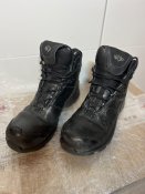 Оригінальні черевики HAIX Black Eagle Safety 50 Black GORE-TEX. Розмір 43.