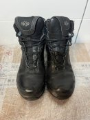Оригінальні черевики HAIX Black Eagle Safety 50 Black GORE-TEX. Розмір 43.