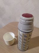 Термос, стеклянная колба,Thermos England. 200 мл.