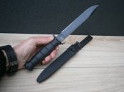 Ніж мисливський Extrema Ratio 360А / Glock 78 чорний 29 см з чохлом