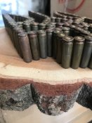 Герб України з набоїв
