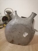 2А#  Фляга старовинна армiйська виробництва Францii.