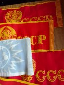10 праздничных флажков из СССР .