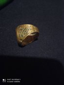Перстень, печатка " Лев " 1990-хх років.всиредині 66мм.