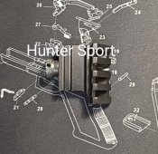 Планка weaver на на базу weaver/picatiny под 45 градусов для AR15/Ак