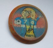 Футбол = Чемпіонат світу 1974 р. = значок СРСР ()