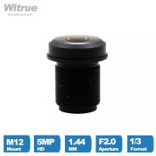 Обєктив Witrue 1,44 мм, 180 МП, ширококутний объектив 0,5 градусів(без фільтра)