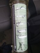 RPG-75 М. Тубус від чеського гранатомету РПГ