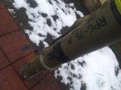 RPG-75 М. Тубус від чеського гранатомету РПГ