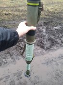 RPG-75 М. Тубус від чеського гранатомету РПГ