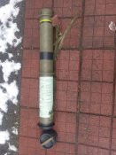 RPG-75 М. Тубус від чеського гранатомету РПГ