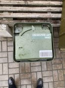 Тубус від 120-мм снаряду міномету