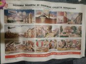 "Захист населення від обстрілів" плакат 600мм*900мм (лист) (1 шт.)