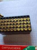 2 упаковки и гильзы мелкокалиберных патронов .