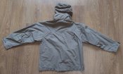 Куртка, ветровка треккинговая Jack Wolfskin + капюшон, хаки, размер S, склад, Таиланд