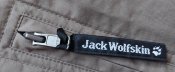 Куртка, ветровка треккинговая Jack Wolfskin + капюшон, хаки, размер S, склад, Таиланд