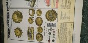 Плакат. СССР.   Противопехотные мины США , Англии, Франции,  Италии. (1 шт.)