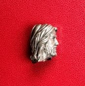 Намистина (бусина) "Jesus" для плетіння темляків з паракорду