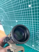 Приціл оптичний Bushnell AR Optics 1-6x24 сітка BTR-1 BDC з підсвіткою + моноблок Vector Optics