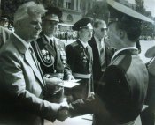 Танкисты курсанты офицеры преподаватели ХГвВТКУ ГУКТУ и Кравчук ЛМ.
