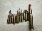 Патроны ММГ разные ссср-нато 12шт