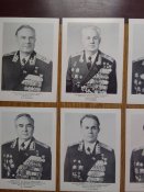 8 фото адмиралов , генералов и маршалов СССР .