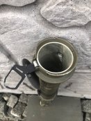 Тубус від чеського гранатомету RPG-75 .Пошкоджений