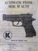 Магазин KIMAR (italy) mod. 85 auto