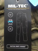 Штаны Mil-Tec Assault Tactical Pants, олива, новые, XL