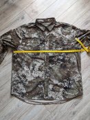 Чоловіча сорочка Cabela's Microtex Classic на ґудзиках з довгими рукавами розмір XL НОВА
