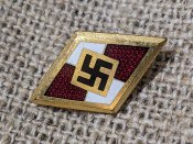Почесний член Гітлерюгенд "золото". Люкс