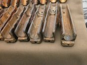 цівки та накладки АК 10 шт. дерево.