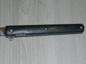 Ніж складний,напівавтомат M390 Tanto Flipper 21.3 см на підшипниках з чохлом зі шкірозамінника