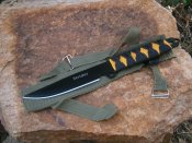 Ніж для метання Strider АХ-445 паракорд склобій 24 см