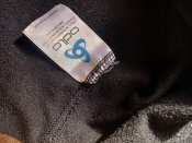 Спортивная терморубашка Oldo черная size xL/52 ворот на молнии.