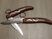 Туристический складной нож OKAPI 907E 21 см с...