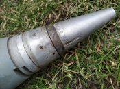 Головна частина касетного заряду РСЗВ Ураган