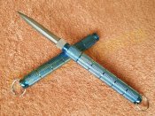 Нож резьбовой обоюдоострый складной Blue 33