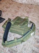Жилет тактичний Defcon5 Carrier Vest з поясом OD Green
