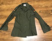 Кітель-сорочка олива молескін Бундесвер