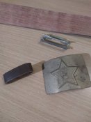 Солдатский ремень СА с бляхой. Рост 2