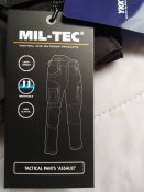 Штаны Mil-Tec Assault Tactical Pants, чёрные, новые, М