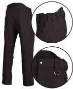 Штаны Mil-Tec Assault Tactical Pants, чёрные, новые, М