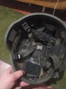 Трофейная военная каска чвк Вагнер