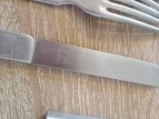 2В# Набір старовинний столовий з Франціі ЕSM Rostfrei