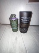 Використана м18 димова граната USA, фіолетова