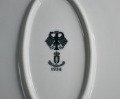 Блюдо овальное , Веймар, 1936 год. Schonwald